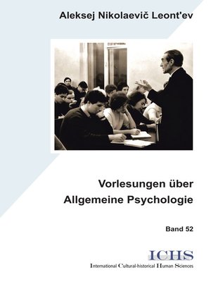 cover image of Vorlesungen über Allgemeine Psychologie